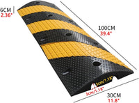 Thumbnail for 1 Channel Floor Cable Protector Solid Ramp 4Pack