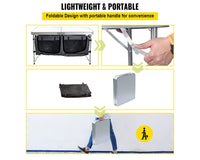 Thumbnail for Folding Camping Table with storage