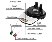 Thumbnail for Garage Door Opener - Roller - 800N