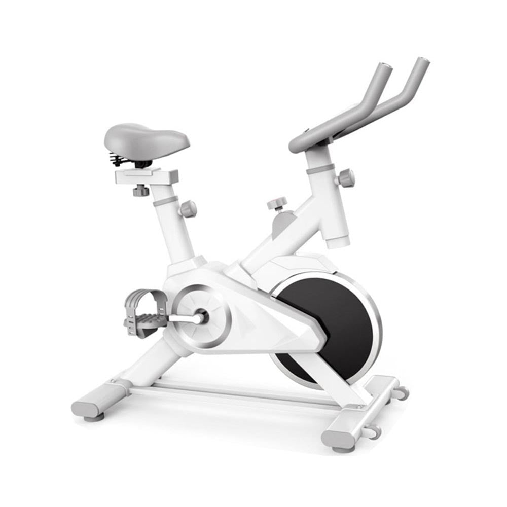 Exercise bike with phone holder for entertainment