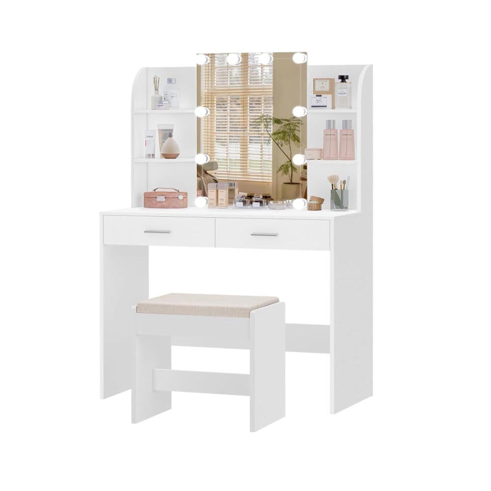 Dressing table sturdy MDF and PB wood material