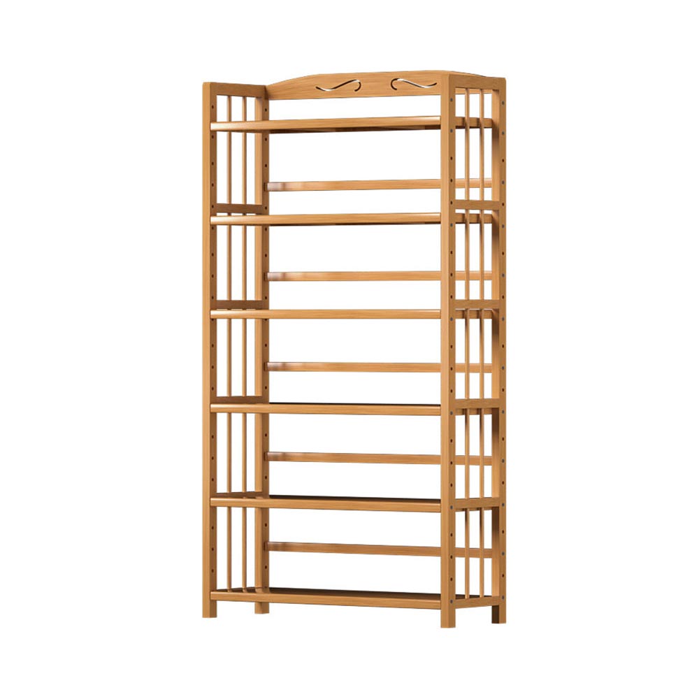 Bamboo shelf easy to clean with damp cloth