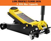 Thumbnail for Low Profile Floor Jack 4 Ton