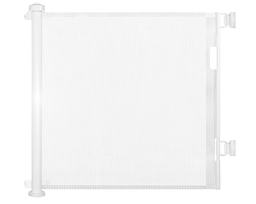 Safety gate with brackets