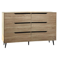 Thumbnail for Flat-packed CURA tallboy chest with packaging