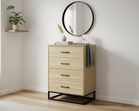Thumbnail for Tallboy with Drawers Chest of Drawers