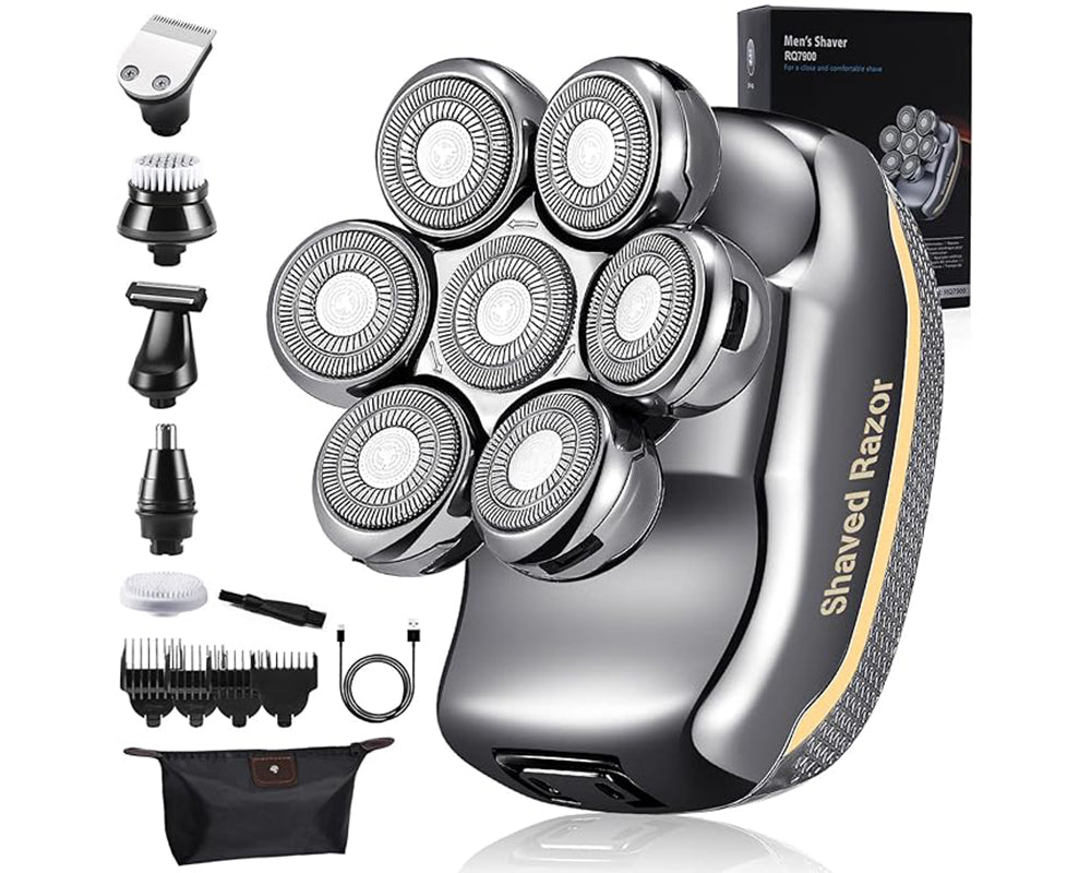 Electric shaver compact and portable design