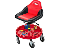 Thumbnail for Rolling Workshop Seat With Adjustable Height