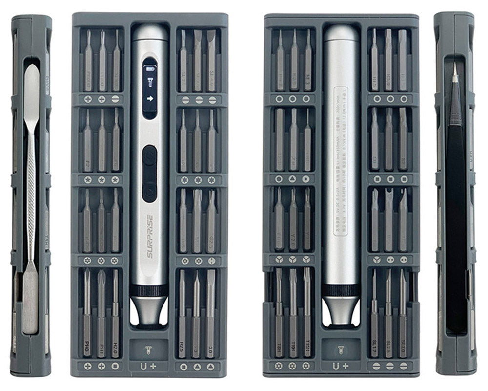 Electric screwdriver with LED