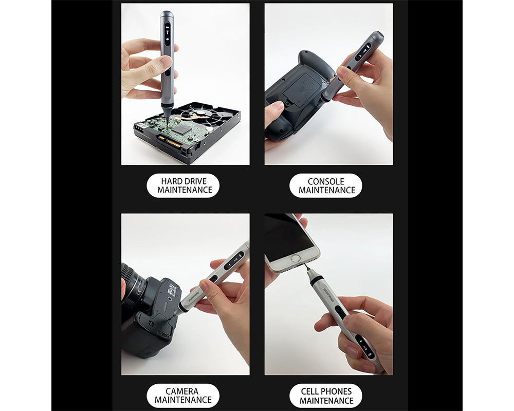 Electric screwdriver with LED