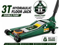 Thumbnail for 3 Ton Hydraulic Floor Jack – Heavy Duty Low Profile Car Jack for Garage Workshop