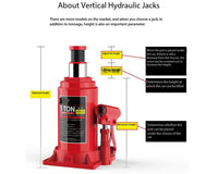 Thumbnail for Hydraulic Bottle Jack 5 Ton