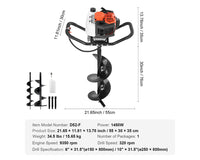 Thumbnail for 1450W Post Hole Digger 52CC