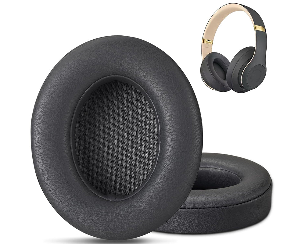Ear pads fitted on Beats Studio 3 headphones