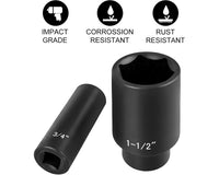 Thumbnail for 29 PCS Deep Impact Socket Set
