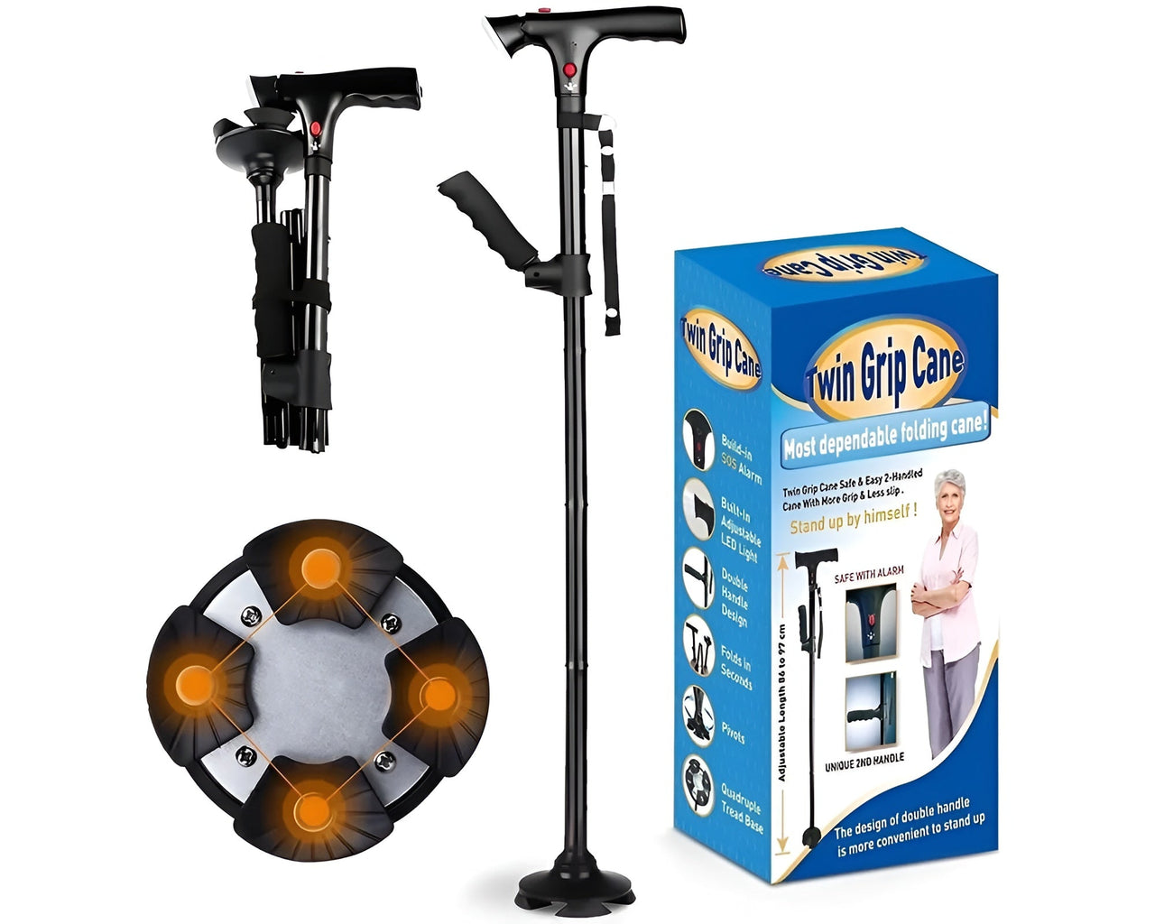 Adjustable Walking Stick for Elderly
