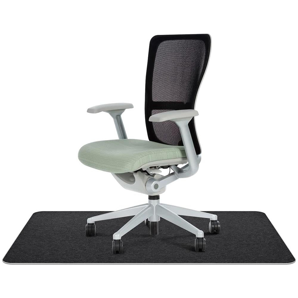 floor chair mat dark grey