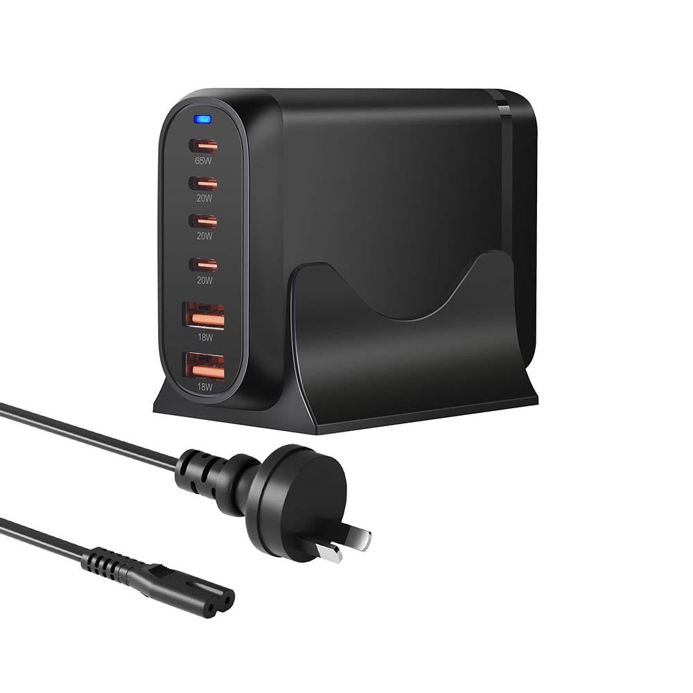 6 Port 160W USB C Charging Station