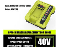 Thumbnail for RYOBI Battery Charger Replacement