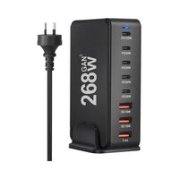 Thumbnail for 8 Port 268W USB C Charger Station