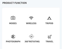 Thumbnail for Phone Tripod Stand with remote