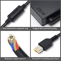 Thumbnail for Replacement 230W Lenovo Savior laptop Charger