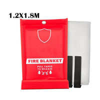 Thumbnail for Emergency Fire Blanket product label and details