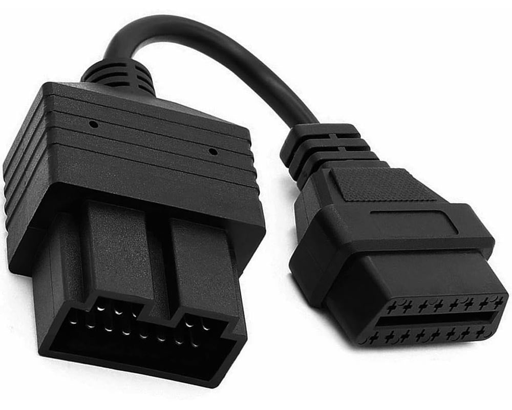 KIA OBD Adapter cable flexible and sturdy design