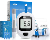 Thumbnail for Glucose Monitor Kit with Test Strips and Lancets