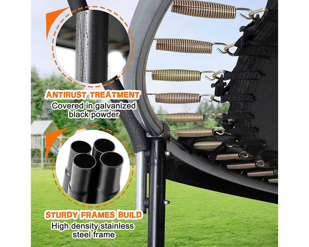 8FT Trampoline Kids Trampolines