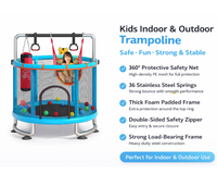 Thumbnail for Mini Kids Trampoline 1.2M