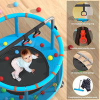 Thumbnail for Mini Kids Trampoline 1.2M
