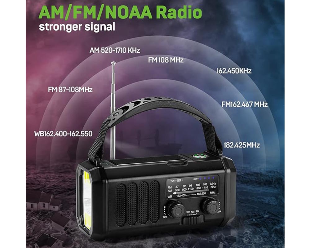 Camping Equipment Emergency Radio