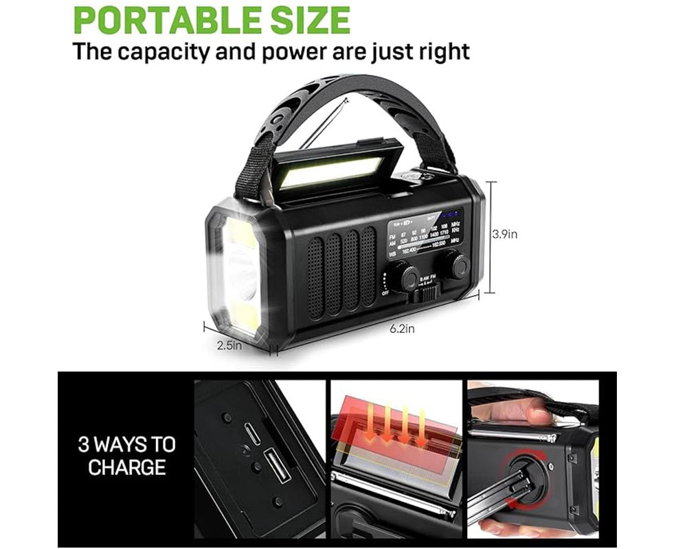 Camping Equipment Emergency Radio
