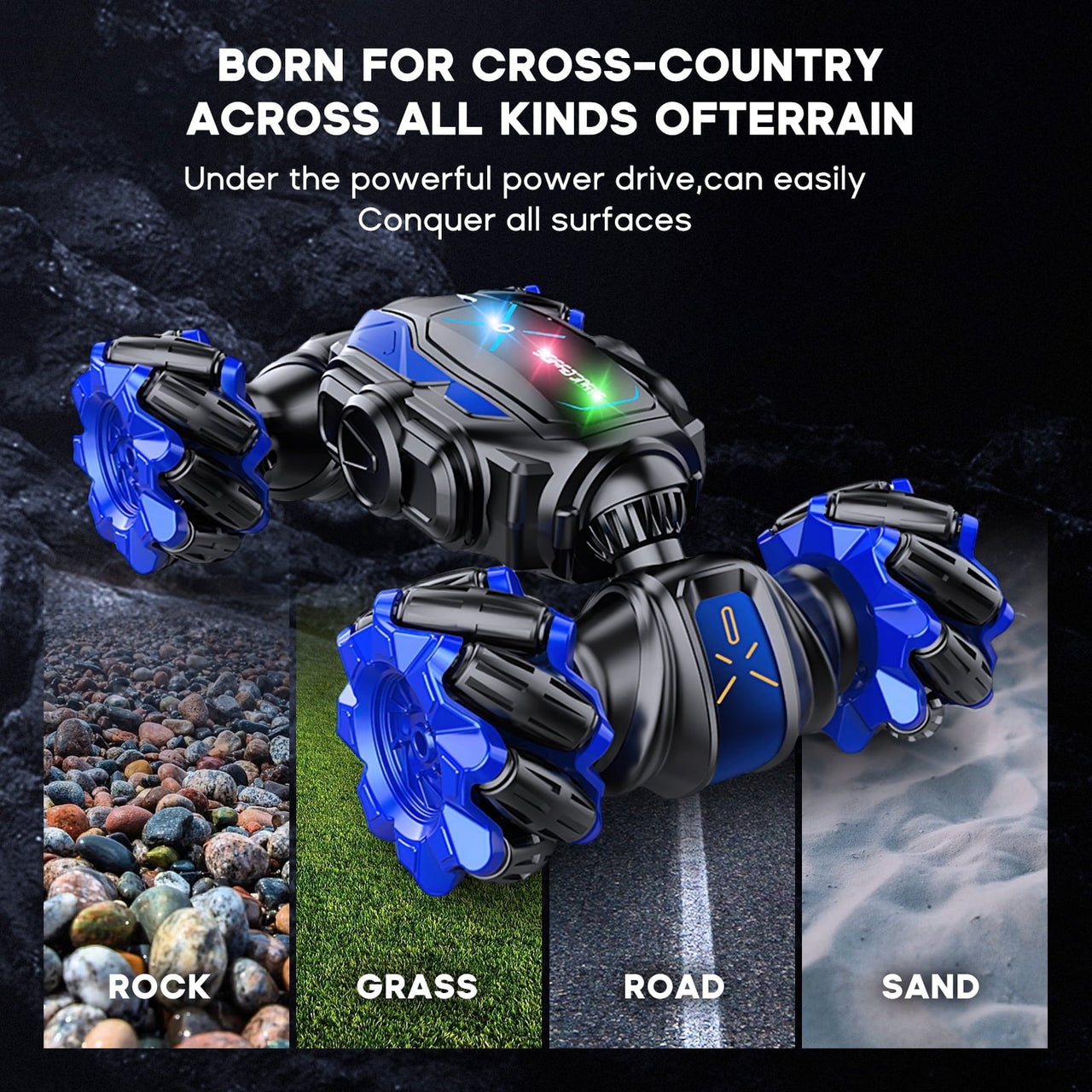 Twist mode RC car