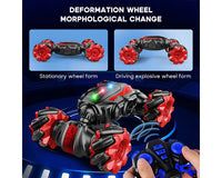 Thumbnail for Red color RC stunt car