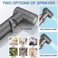 Thumbnail for Bidet sprayer installed beside toilet in NZ bathroom
