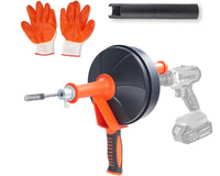 Thumbnail for Plumbing Snake Drain Auger Sink Clog Remover Cleaner