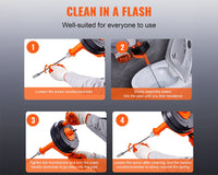 Thumbnail for Plumbing Snake Drain Auger Sink Clog Remover Cleaner