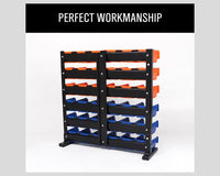 Thumbnail for Garage Organiser Parts Rack With 36 Bins