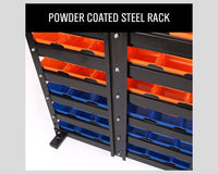 Thumbnail for Garage Organiser Parts Rack With 36 Bins