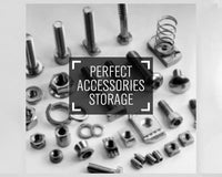 Thumbnail for Garage Organiser Parts Rack With 36 Bins