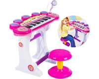 Thumbnail for Kids Electronic Piano Pink