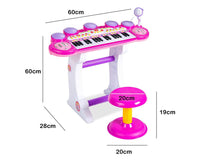Thumbnail for Kids Electronic Piano Pink