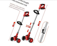 Thumbnail for Push Weed Eater strimmer, Battery Operated Grass Cutter