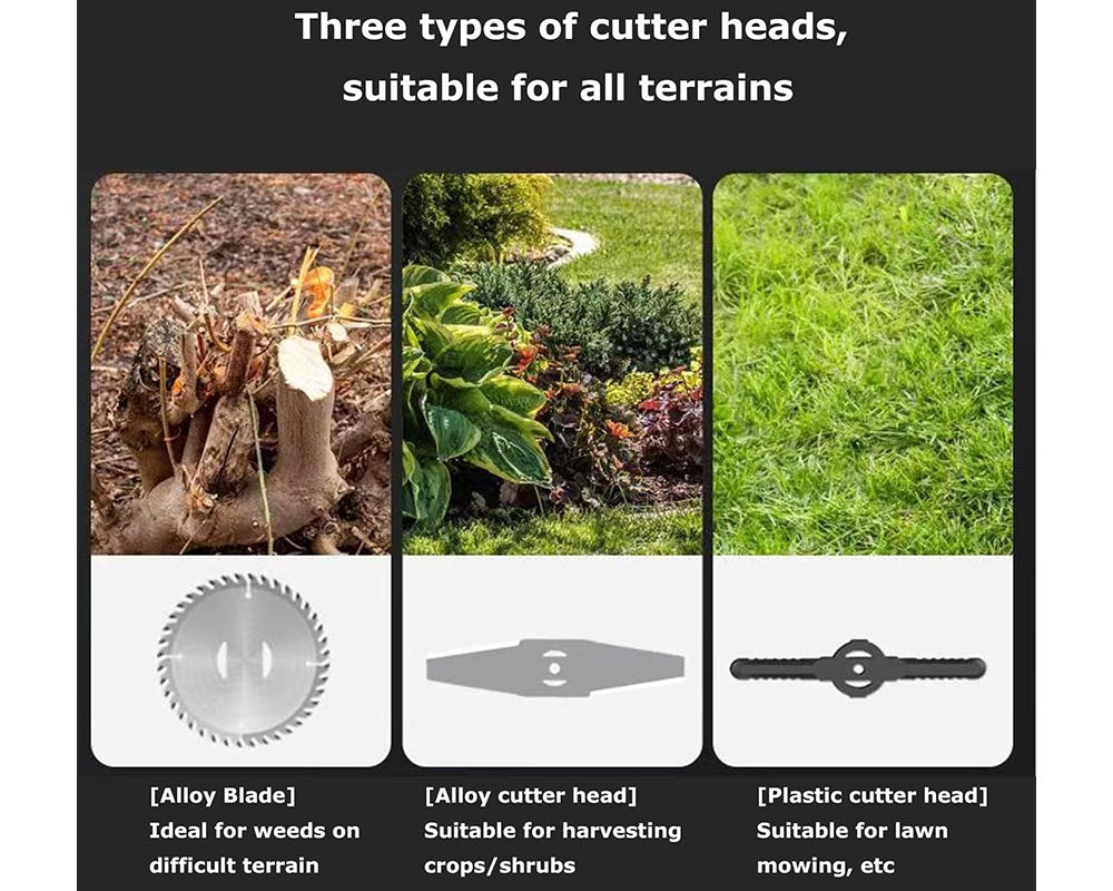 Cordless Weed Cutter Garden Trimmer