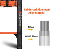 Thumbnail for Telescopic Ladder 4.4m Aluminium Telescoping