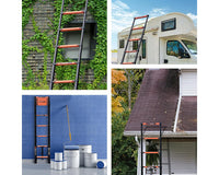 Thumbnail for Telescopic Ladder 4.4m Aluminium Telescoping