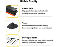 Thumbnail for Compatible Brother TN760 TN-760 TN-730 MFC-L2710DW HL-L2395DW MFC-L2750DW DCP-L2550DW L2370DW L2390DW Cartridge Black