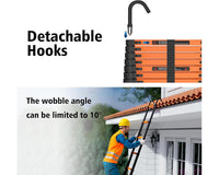Thumbnail for 5.0M Telescoping Ladder with Hooks